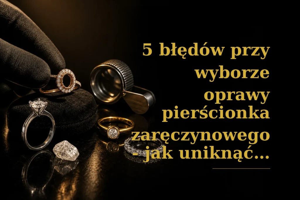 błędy przy wyborze oprawy pierścionka zaręczynowego - 5 błędów przy wyborze oprawy pierścionka zaręczynowego - jak uniknąć kosztownych napraw w 2026