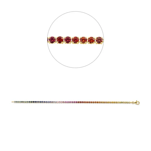 Rainbow & Multicolor Bransoletka - 5G974