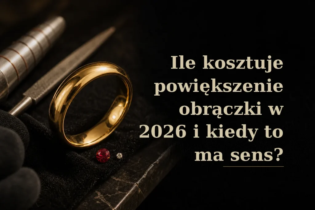 ile kosztuje powiększenie obrączki - Ile kosztuje powiększenie obrączki w 2026 i kiedy to ma sens?