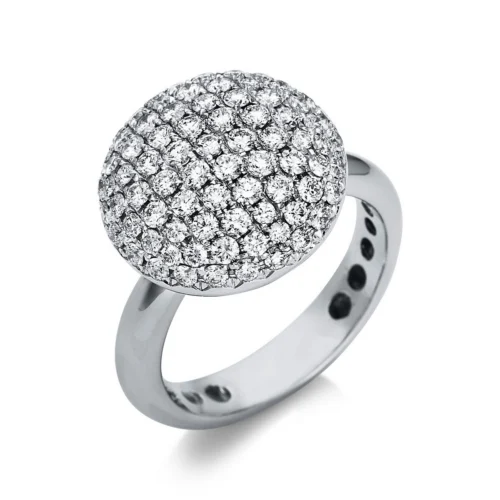 Pavé Pierścionek - 1L566