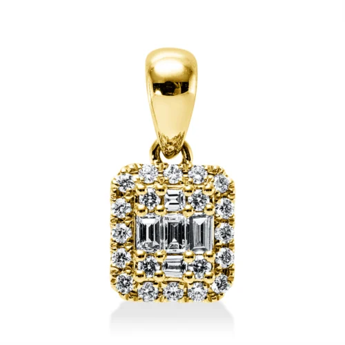 Baguette Illusion Wisiorek - 3J326