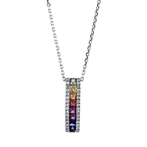 Rainbow & Multicolor Naszyjnik - 4G350