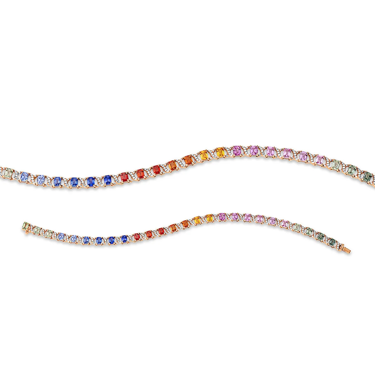Rainbow & Multicolor Bransoletka - 5D634
