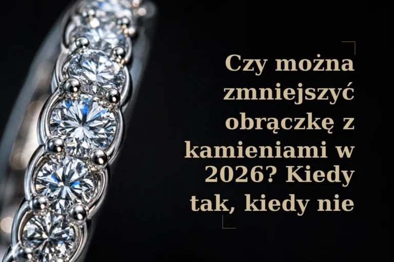 Czy można zmniejszyć obrączkę z kamieniami w 2026? Kiedy tak, kiedy nie