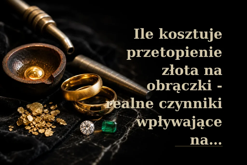ile kosztuje przetopienie zlota na obraczki - Ile kosztuje przetopienie złota na obrączki - realne czynniki wpływające na cenę, kalkulacje i bezpieczna procedura