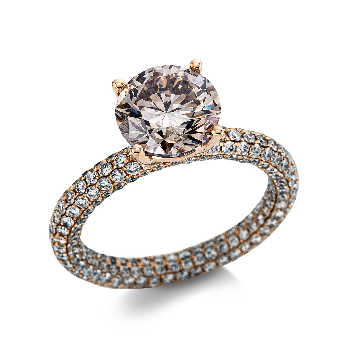 Farbiger Diamant Pierścionek - 1X280-K - obrazek 2
